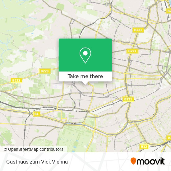 Gasthaus zum Vici map
