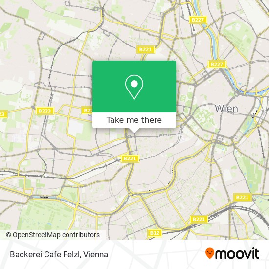 Backerei Cafe Felzl map