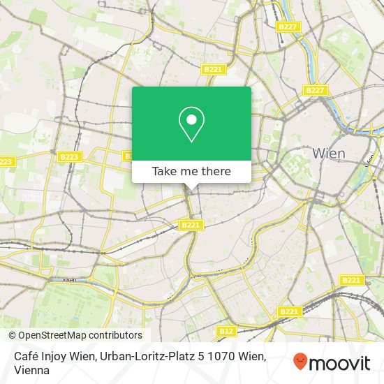 Café Injoy Wien, Urban-Loritz-Platz 5 1070 Wien map