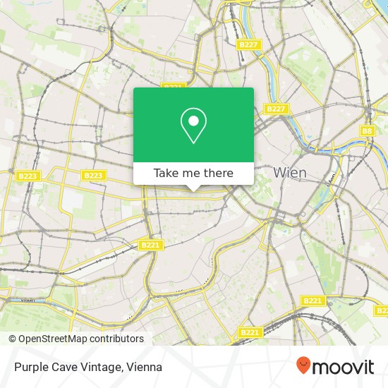 Purple Cave Vintage, Neubaugasse 78 1070 Wien map