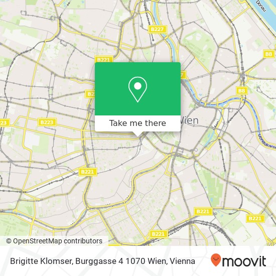 Brigitte Klomser, Burggasse 4 1070 Wien map