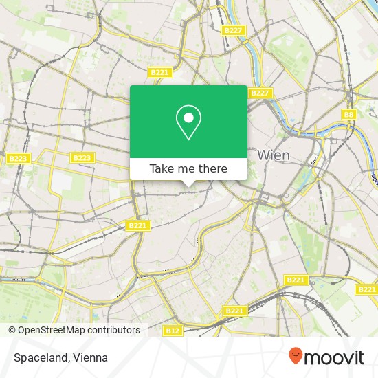Spaceland, Kirchengasse 25 1070 Wien map
