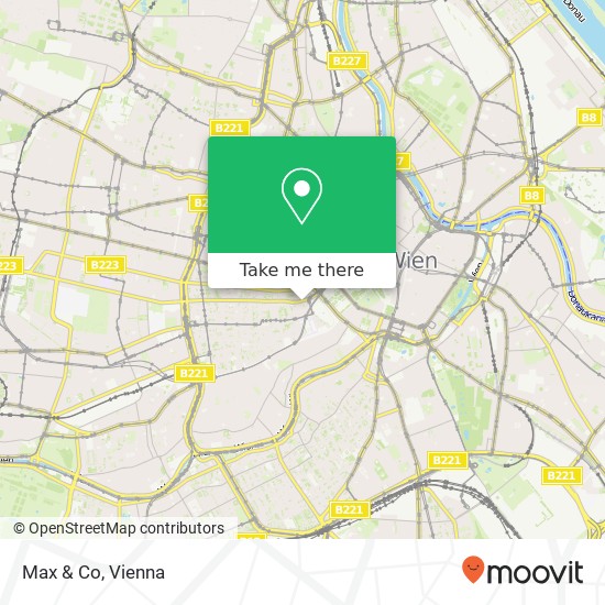 Max & Co, Gutenberggasse 28 1070 Wien map