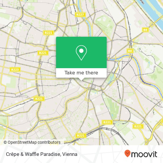 Crêpe & Waffle Paradise, Babenbergerstraße 3 1010 Wien map