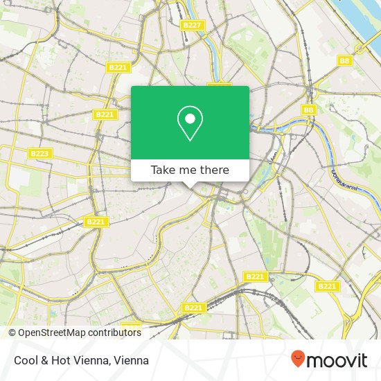 Cool & Hot Vienna, Getreidemarkt 13 1060 Wien map