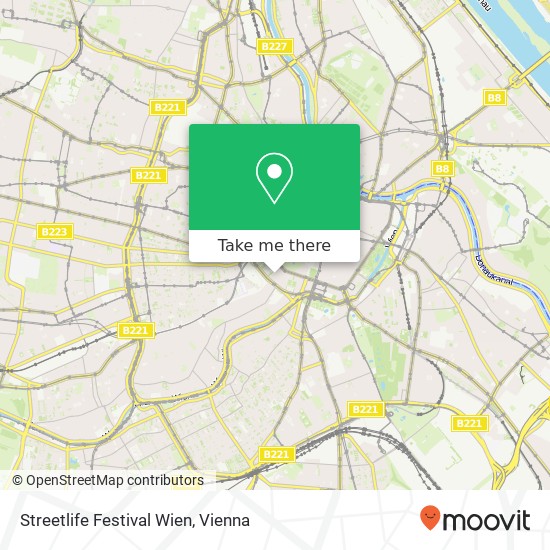 Streetlife Festival Wien map