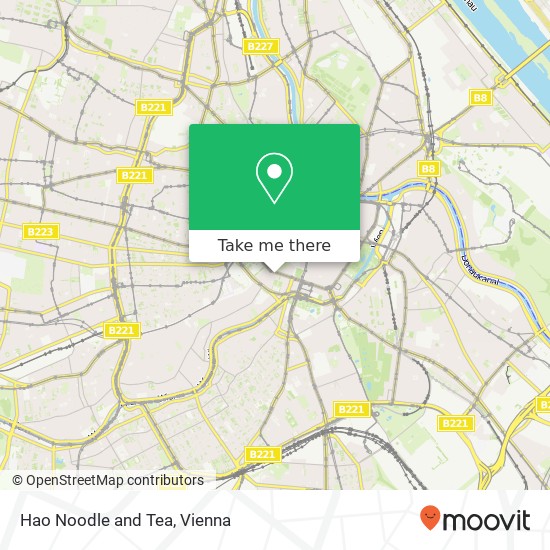 Hao Noodle and Tea, Opernring 19 1010 Wien map