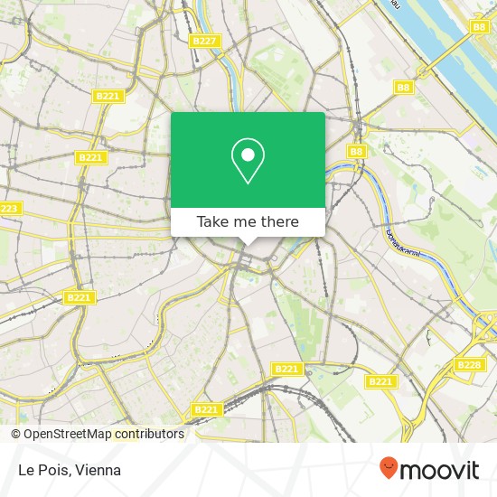 Le Pois, Mahlerstraße 3 1010 Wien map