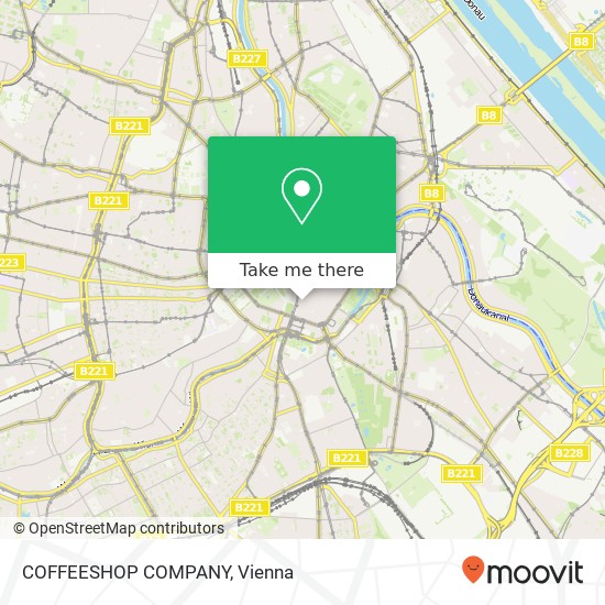 COFFEESHOP COMPANY, Krugerstraße 6 1010 Wien map