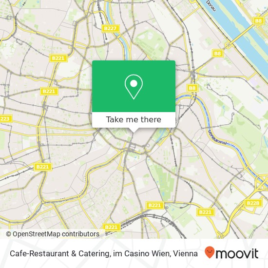 Cafe-Restaurant & Catering, im Casino Wien map