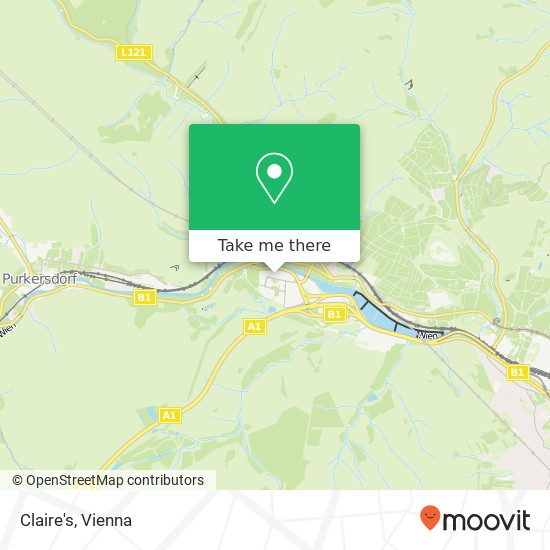 Claire's, Albert-Schweitzer-Gasse 1140 Wien map
