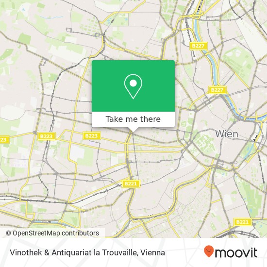 Vinothek & Antiquariat la Trouvaille map
