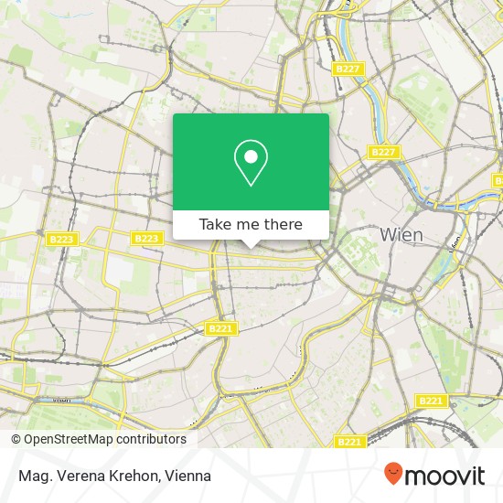 Mag. Verena Krehon, Bernardgasse 1070 Wien map