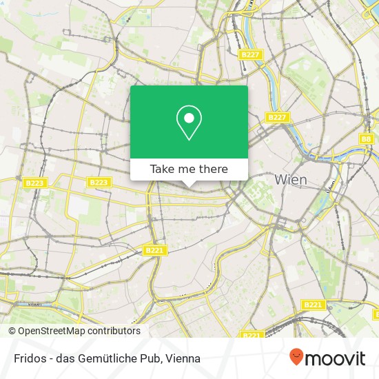 Fridos - das Gemütliche Pub, Lerchenfelder Straße 60 1080 Wien map