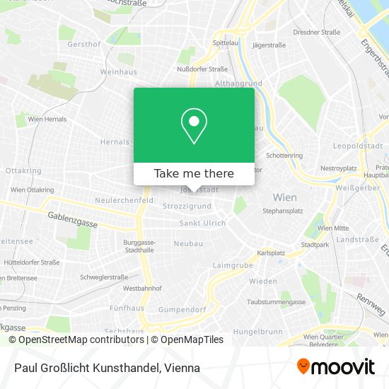 Paul Großlicht Kunsthandel map