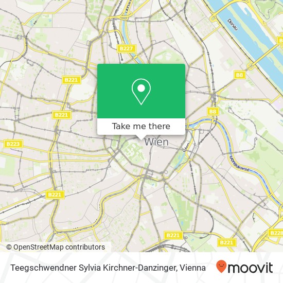 Teegschwendner Sylvia Kirchner-Danzinger, Kohlmarkt 1010 Wien map