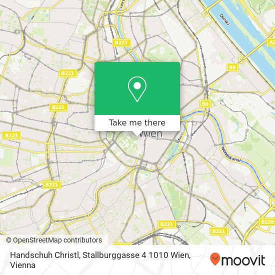 Handschuh Christl, Stallburggasse 4 1010 Wien map