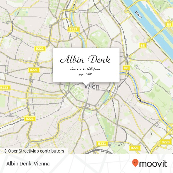 Albin Denk, Bräunerstraße 1 1010 Wien map