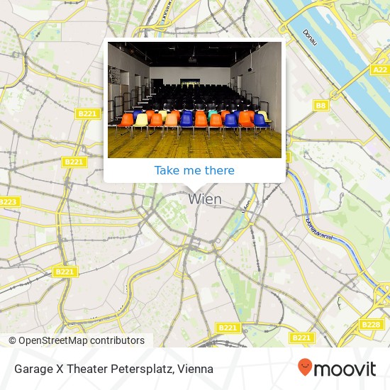 Garage X Theater Petersplatz map