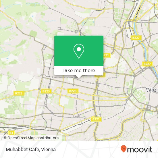 Muhabbet Cafe, Hellgasse 2G 1160 Wien map