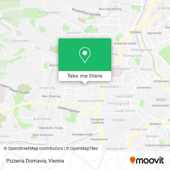 Pizzeria Domavia map