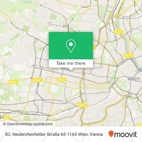 B2, Neulerchenfelder Straße 68 1160 Wien map