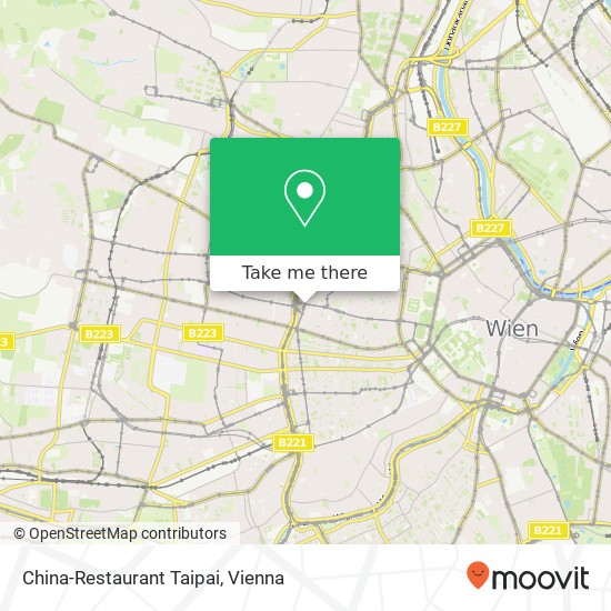 China-Restaurant Taipai, Josefstädter Straße 101 1080 Wien map