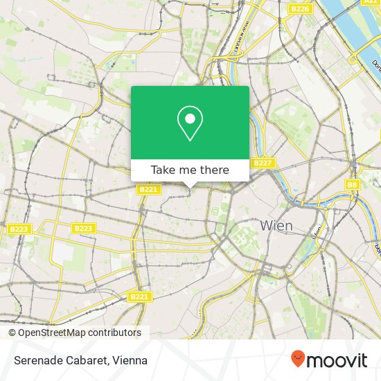 Serenade Cabaret, Lange Gasse 74 1080 Wien map