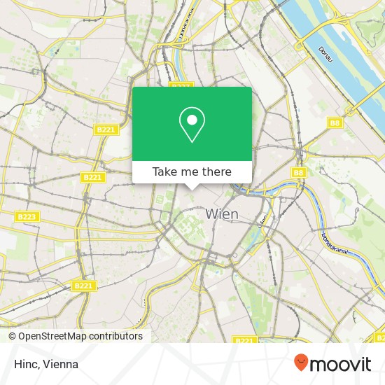 Hinc, Freyung 1010 Wien map