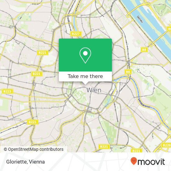 Gloriette, Bognergasse 7 1010 Wien map