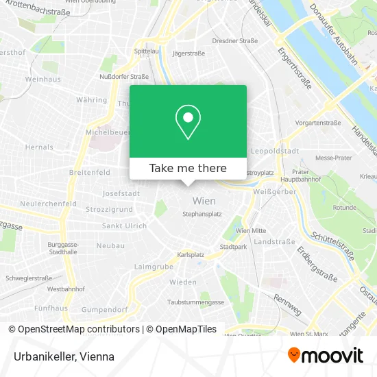 Urbanikeller map