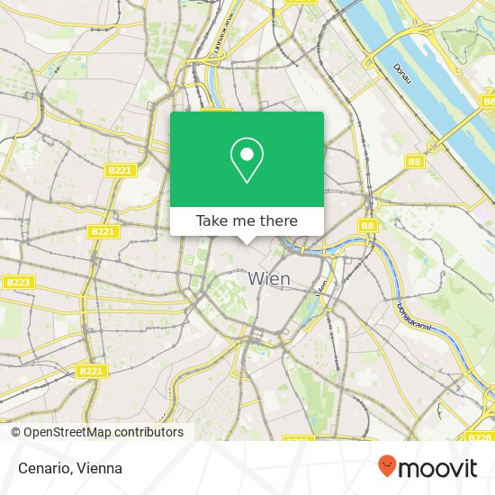 Cenario, Tiefer Graben 22 1010 Wien map