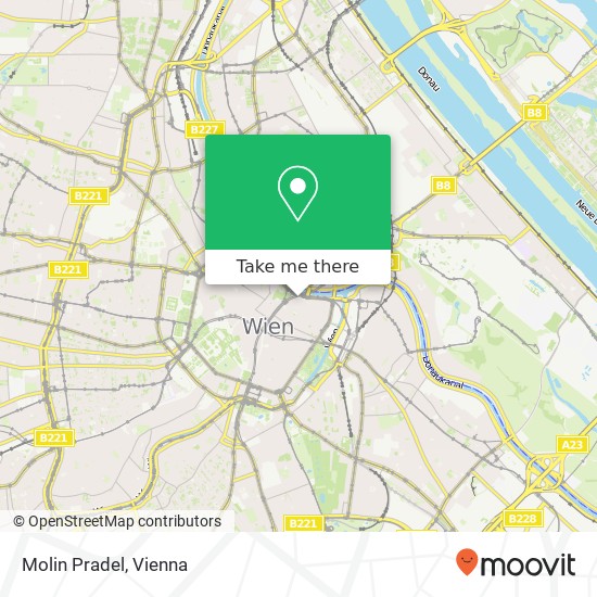 Molin Pradel, Franz-Josefs-Kai 17 1010 Wien map