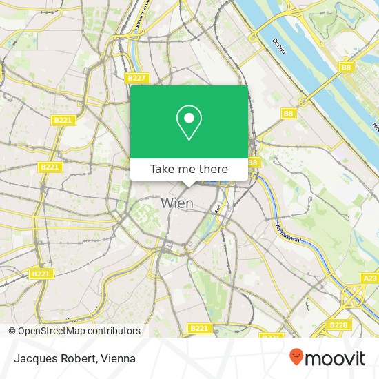 Jacques Robert, Fleischmarkt 10 1010 Wien map