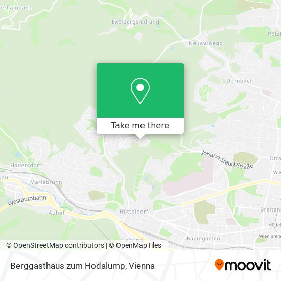 Berggasthaus zum Hodalump map