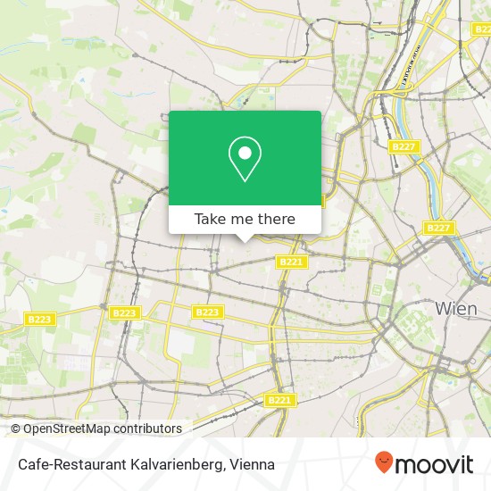 Cafe-Restaurant Kalvarienberg, Kalvarienberggasse 1170 Wien map