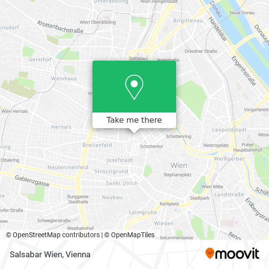 Salsabar Wien map