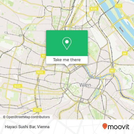 Hayaci Sushi Bar, Währinger Straße 14 1090 Wien map