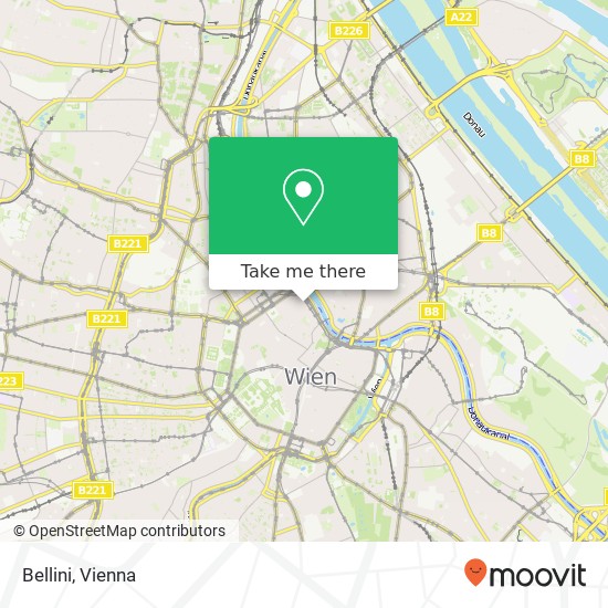 Bellini, Franz-Josefs-Kai 1010 Wien map