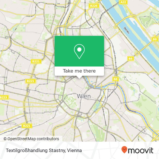 Textilgroßhandlung Stastny, Werdertorgasse 9 1010 Wien map