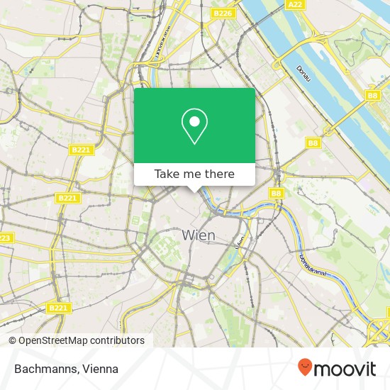 Bachmanns, Rudolfsplatz 2 1010 Wien map