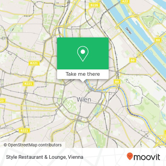 Style Restaurant & Lounge, Rudolfsplatz 3 1010 Wien map