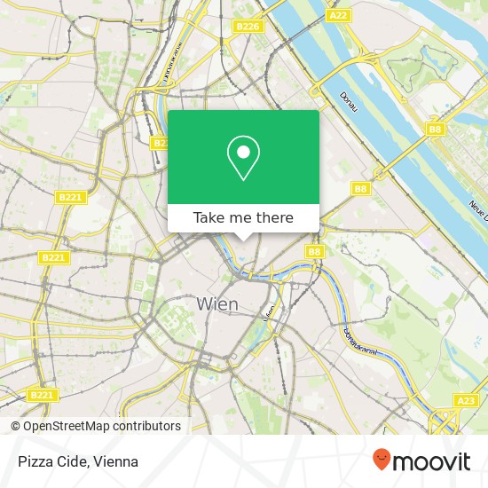 Pizza Cide, Kleine Sperlgasse 1 1020 Wien map