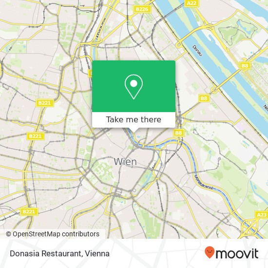 Donasia Restaurant, Obere Donaustraße 83 1020 Wien map