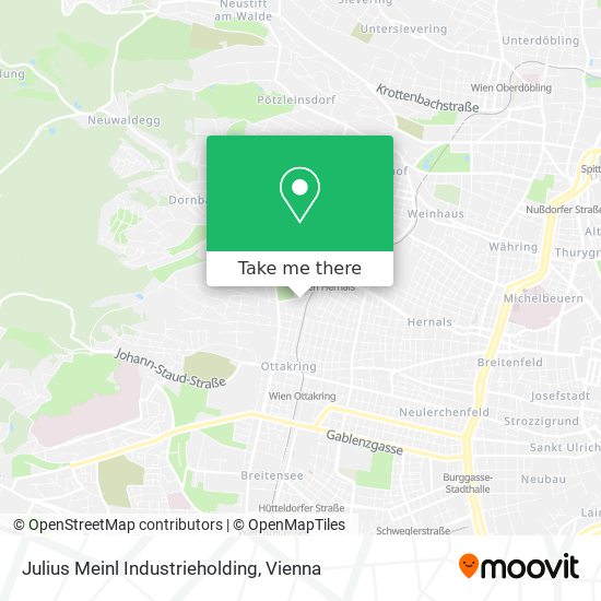 Julius Meinl Industrieholding map