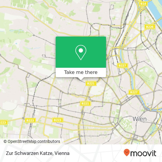 Zur Schwarzen Katze, Kreuzgasse 35 1180 Wien map