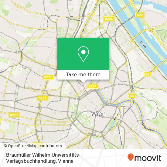 Braumüller Wilhelm Universitäts-Verlagsbuchhandlung map