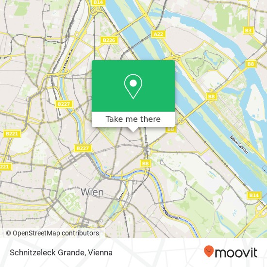 Schnitzeleck Grande, Rueppgasse 24 1020 Wien map