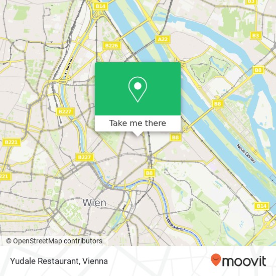 Yudale Restaurant, Lessinggasse 1020 Wien map