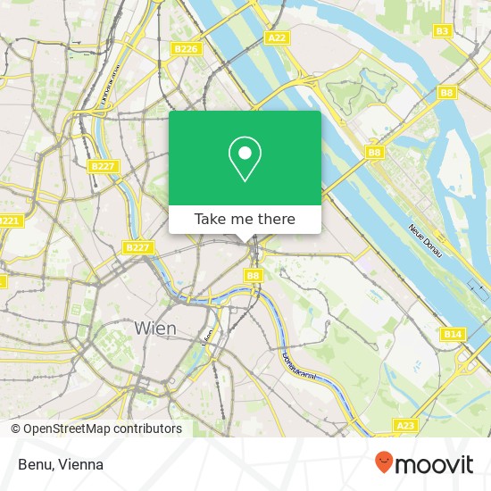 Benu, Praterstern 2A 1020 Wien map